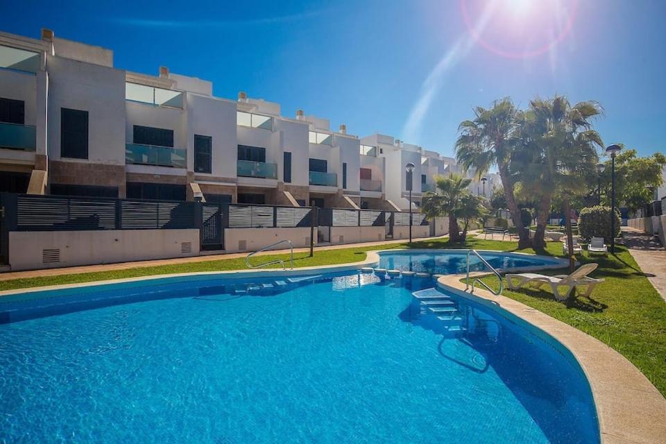 Chalet Alcocebre Residencial Dulcinea 阿尔考斯布里 外观 照片